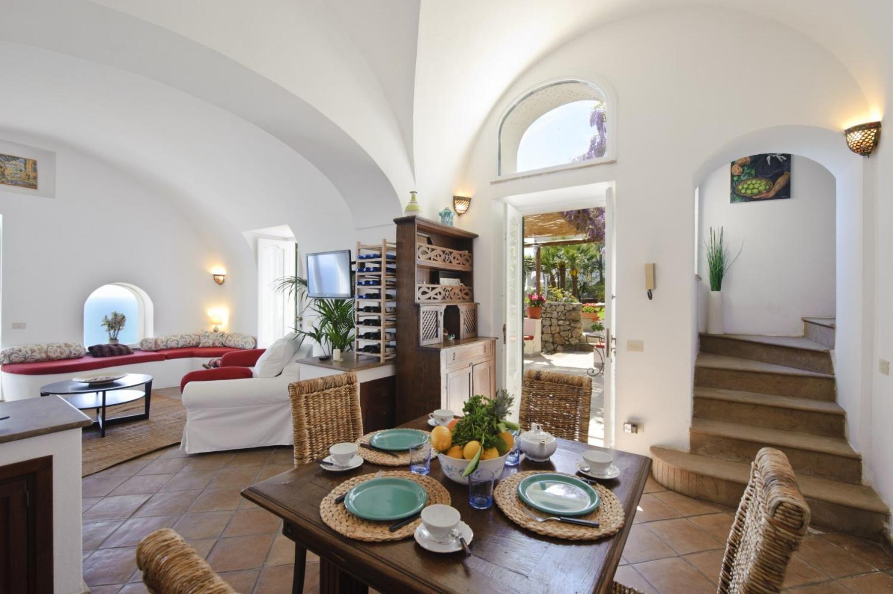 Villa Casale Fralisa Praiano Esterno foto