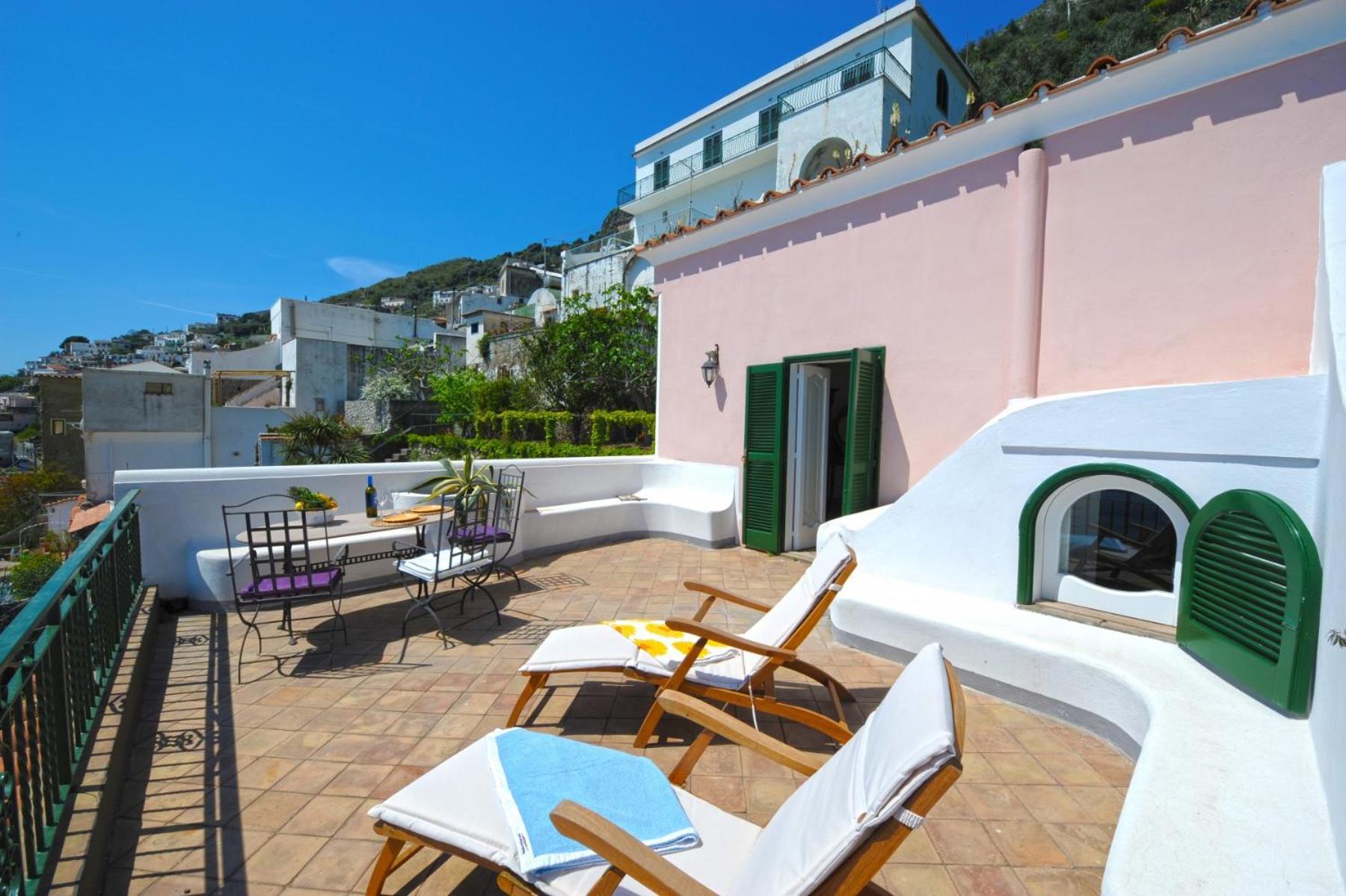 Villa Casale Fralisa Praiano Esterno foto