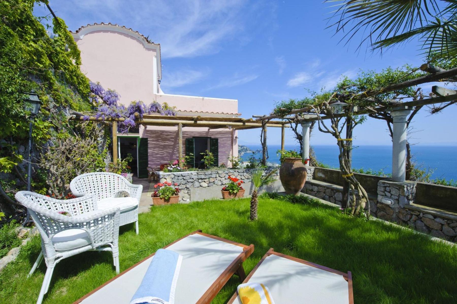 Villa Casale Fralisa Praiano Esterno foto