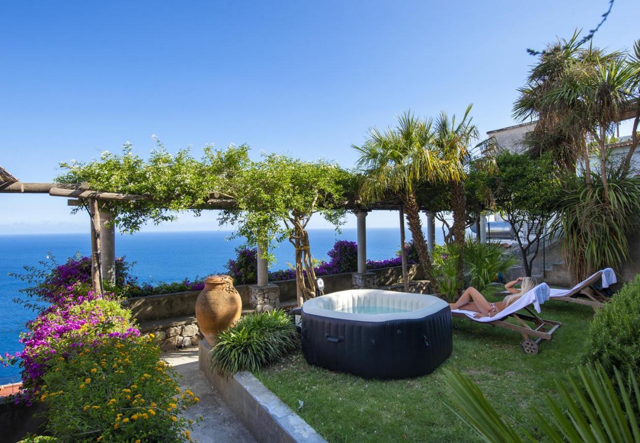Villa Casale Fralisa Praiano Esterno foto