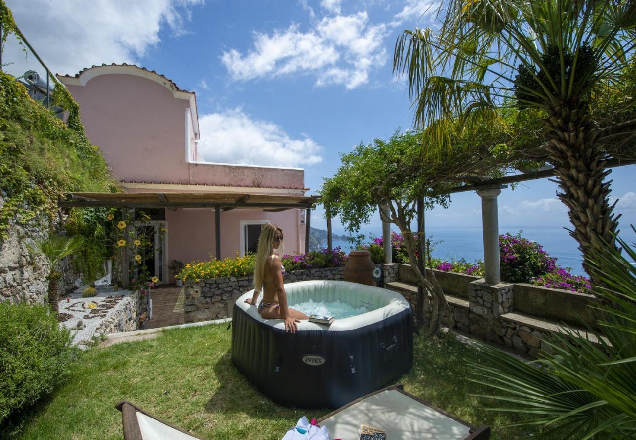 Villa Casale Fralisa Praiano Esterno foto
