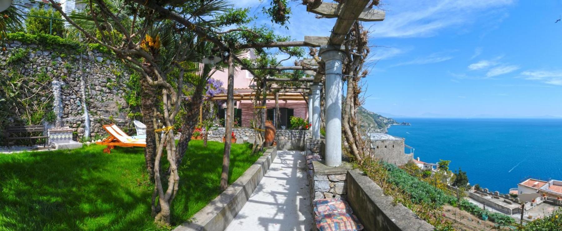 Villa Casale Fralisa Praiano Esterno foto