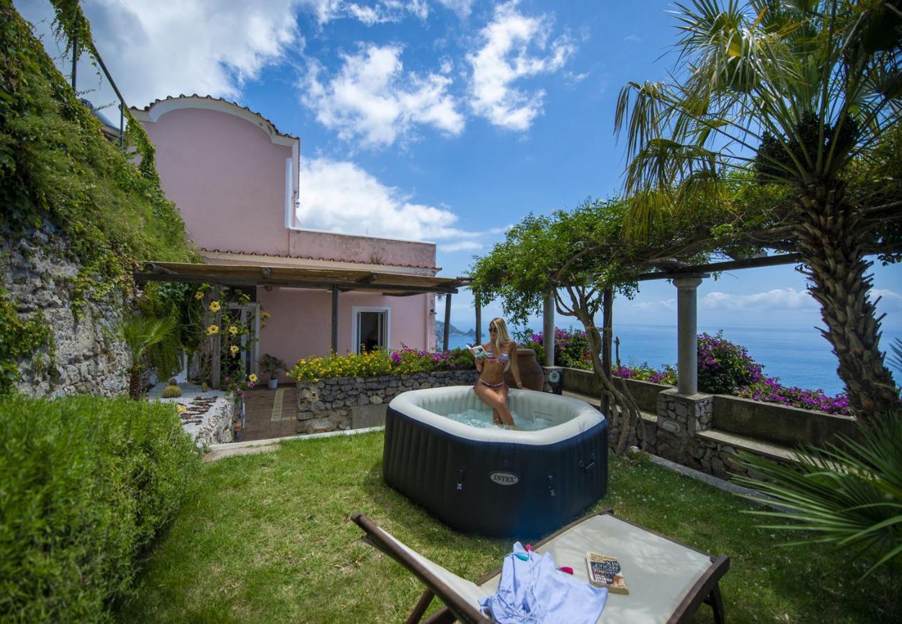Villa Casale Fralisa Praiano Esterno foto