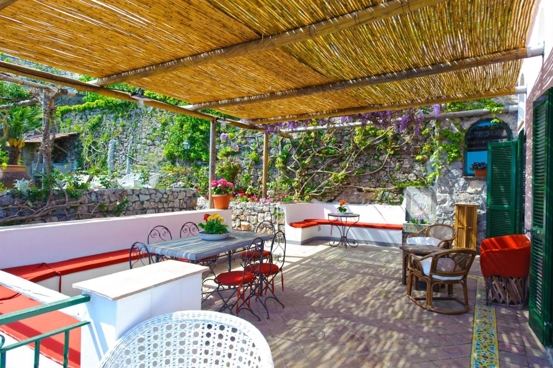Villa Casale Fralisa Praiano Esterno foto