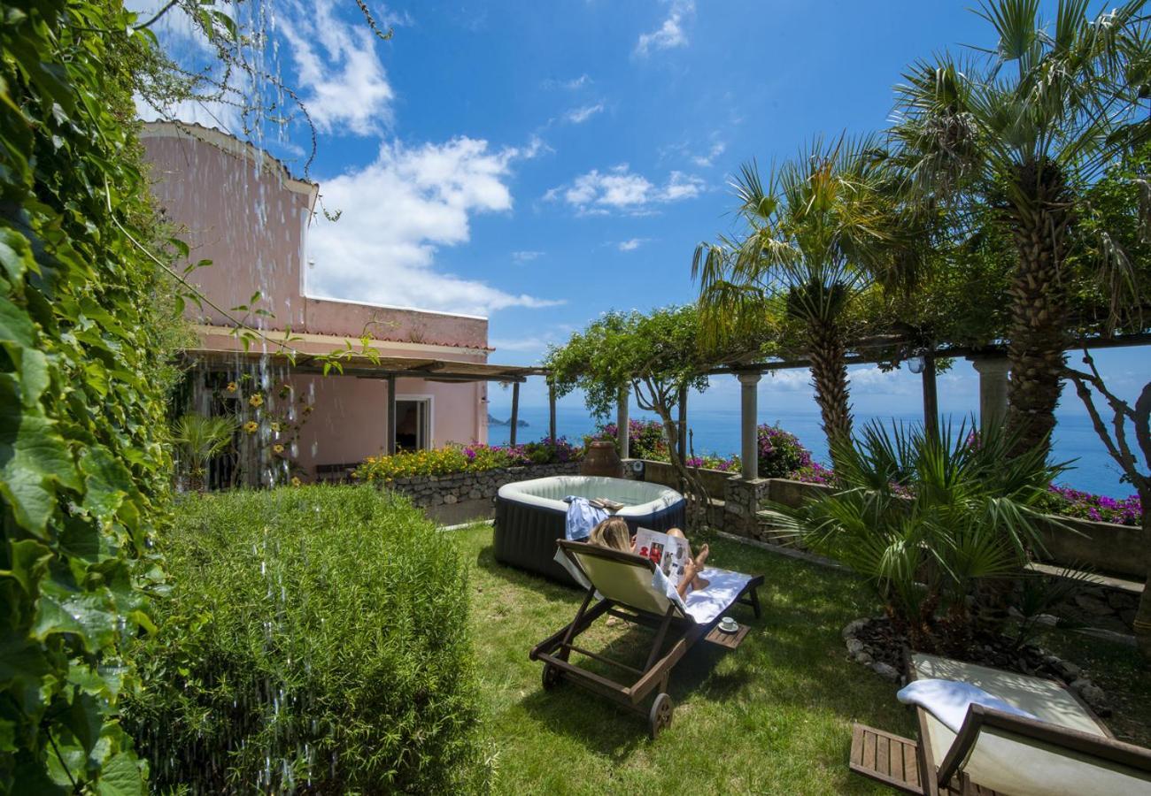 Villa Casale Fralisa Praiano Esterno foto