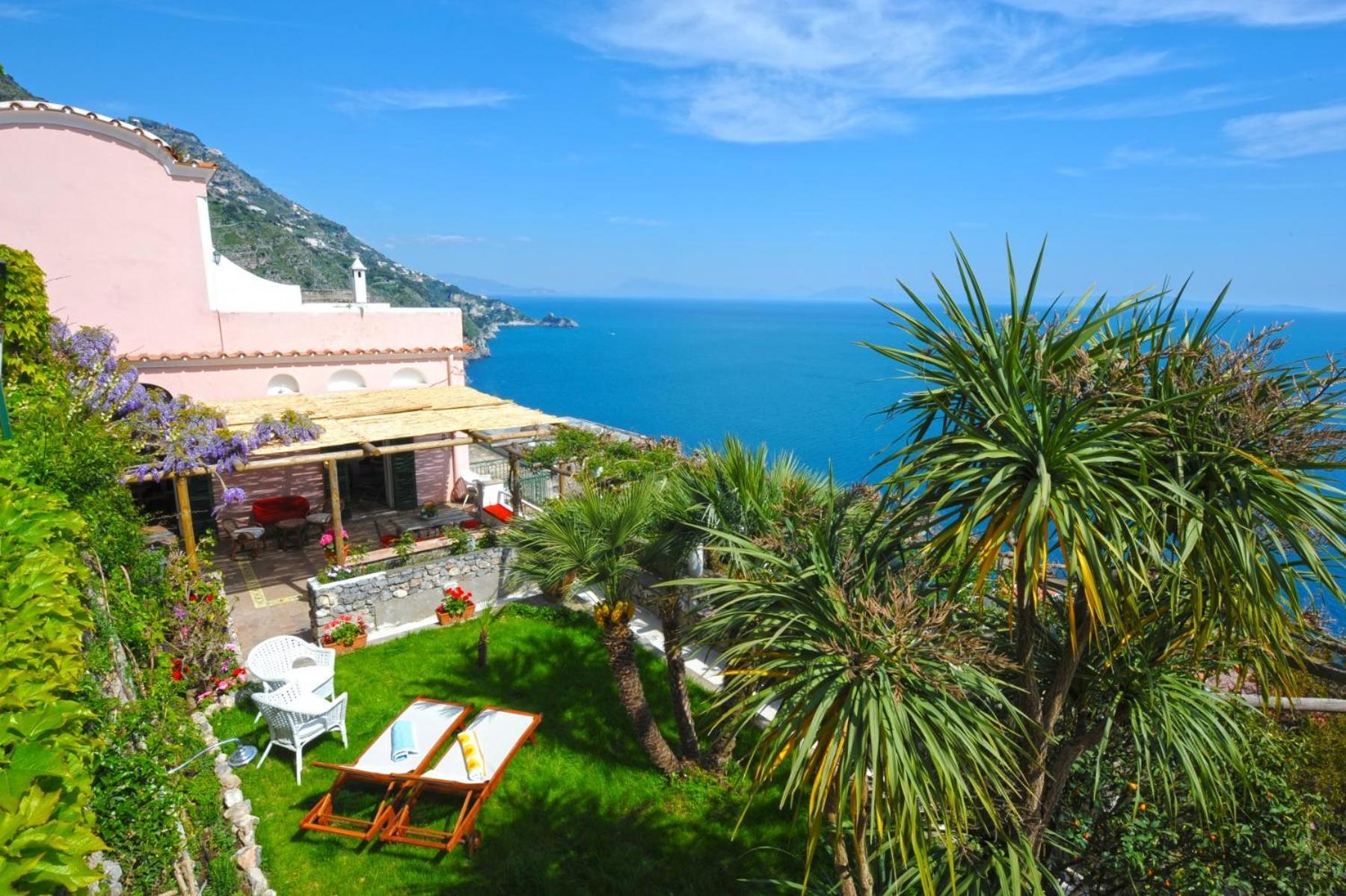 Villa Casale Fralisa Praiano Esterno foto